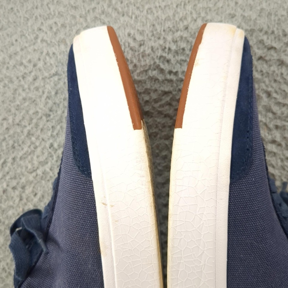Kizik Shoes Mens Size 8.5 W Blue Canvas HandsFree Labs Sneakers Comfort Casual - Picture 15 of 16